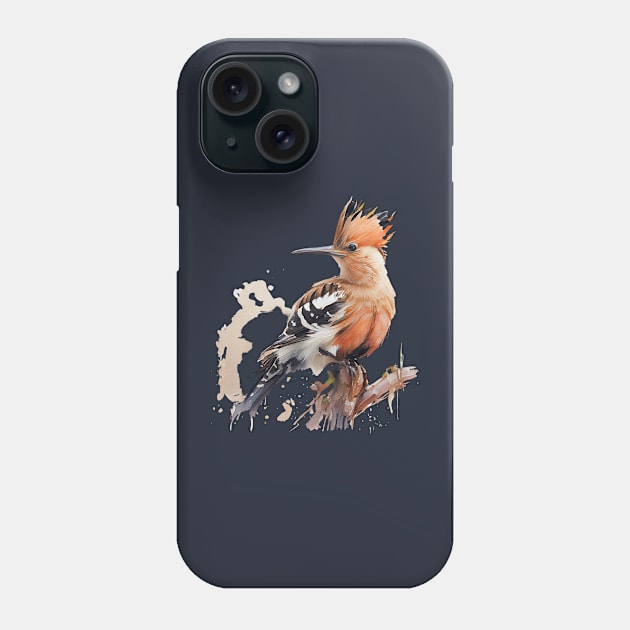 Hoopoe Bird On A Tree 4.0 Phone Case by CreativeDesignsx