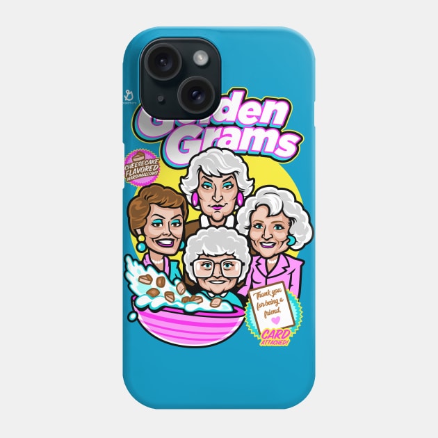 Golden Grams Phone Case by harebrained