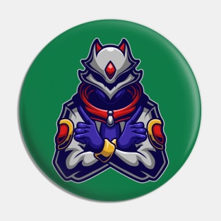 Masked assassin Pin