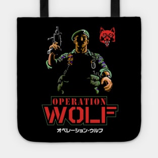 Operation Wolf Retro Arcade Vintage Gaming Tote