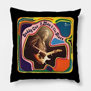 Blues Man Pillow