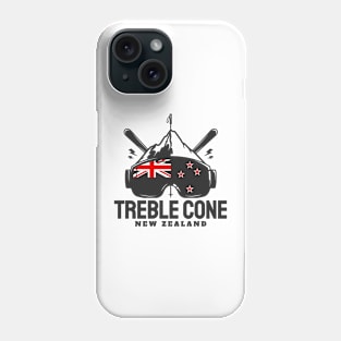 Treble Cone New Zealand Ski Resort Skiing Souvenir Phone Case