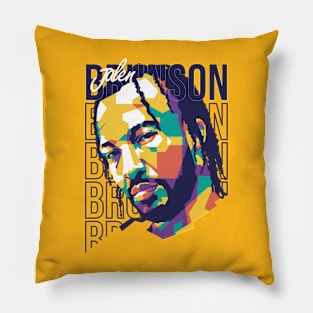 Dynamic Dunker: Jalen Brunson WPAP Tee Pillow