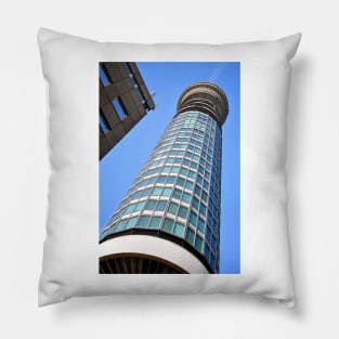 BT Post Office Tower Fitzrovia London Pillow