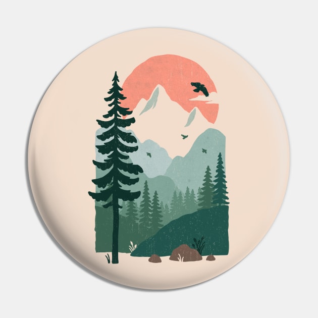 For Evergreen Pin by WildOak