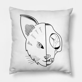 Schrodinger's Cat Pillow