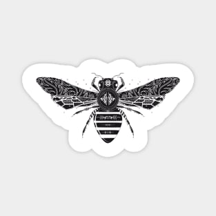 artistically designed bee Magnet