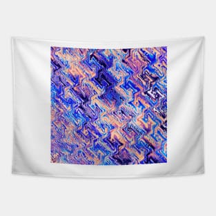 Fractal zigzags Tapestry