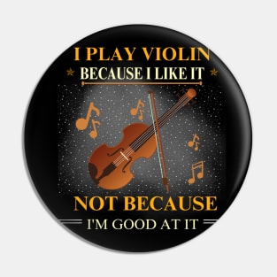 Violin Pin