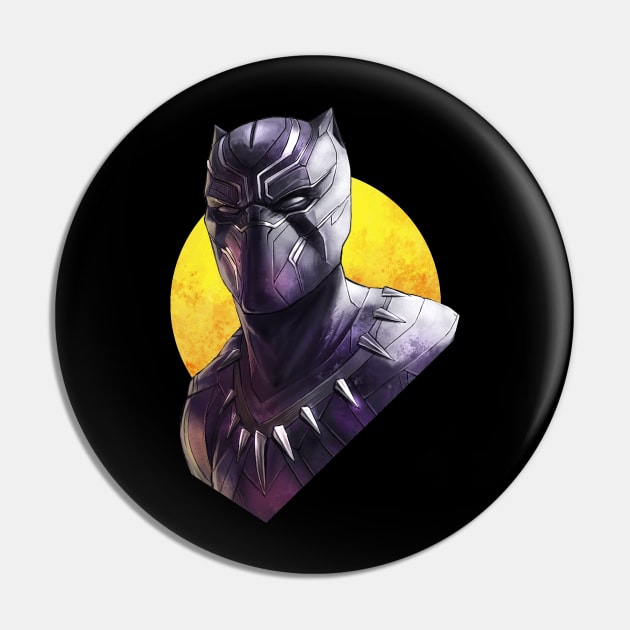 Black Panther Pin by Jackson Caspersz