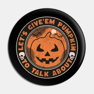 Halloween Pumpkin Pin