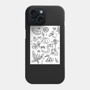 Bugz Coloring Page Phone Case