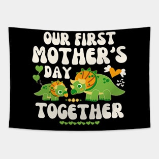 Our First Mother's Day Together Tapestry