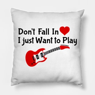 Love GUITAR Pillow