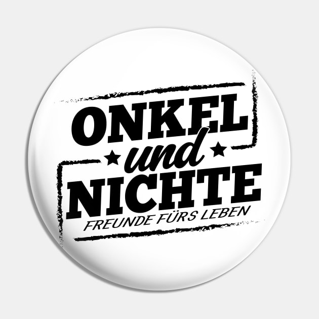 Onkel und Nichte Partnershirt Onkel Und Nichte Partner Pin TeePublic