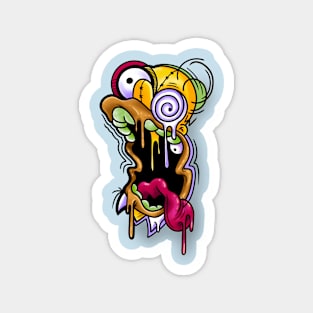 Trippy Homer Magnet