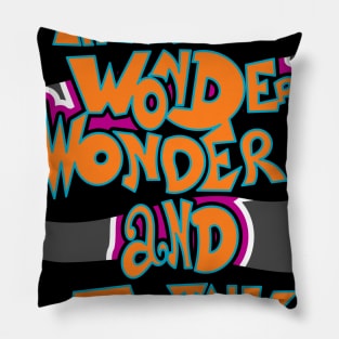 Think and wonder 2 Pillow