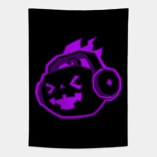 Party Pumpkin - Purple Tapestry