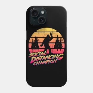 Social Distancing Champion 2020 Phone Case