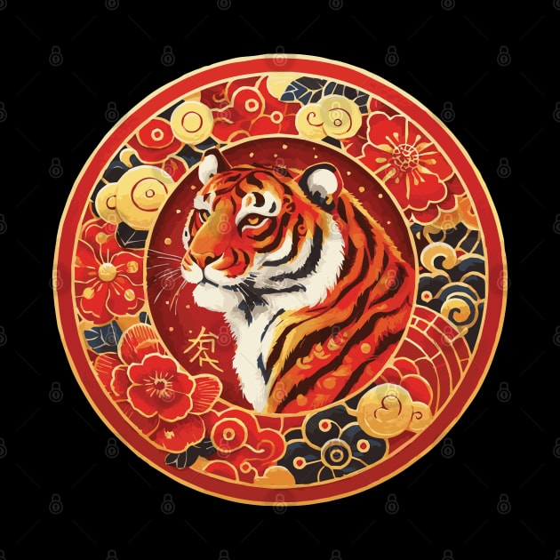 Chinese Zodiac Year of the Tiger by Heartsake