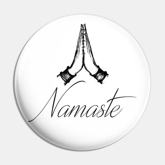 Namaste Pin by GNDesign