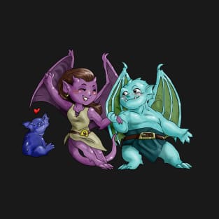 Dancing gargoyles T-Shirt