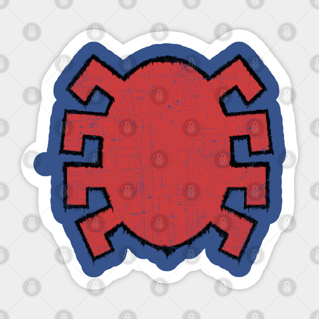 Vintage Friendly Neighborhood Spider - Spider Man - Sticker