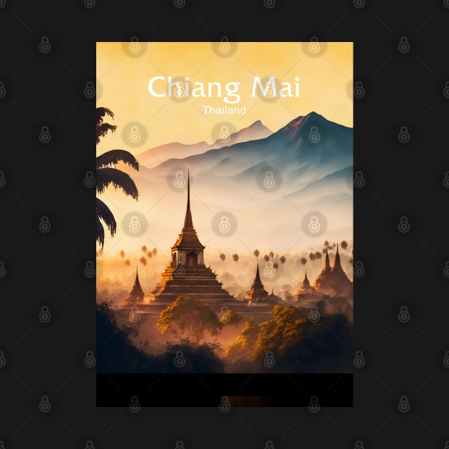 Chiang Mai Thailand No. 1: Mountain Paradise; Temples in Northern Thailand by Puff Sumo