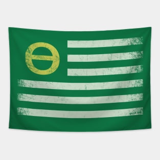 70s Ecology Flag Tapestry