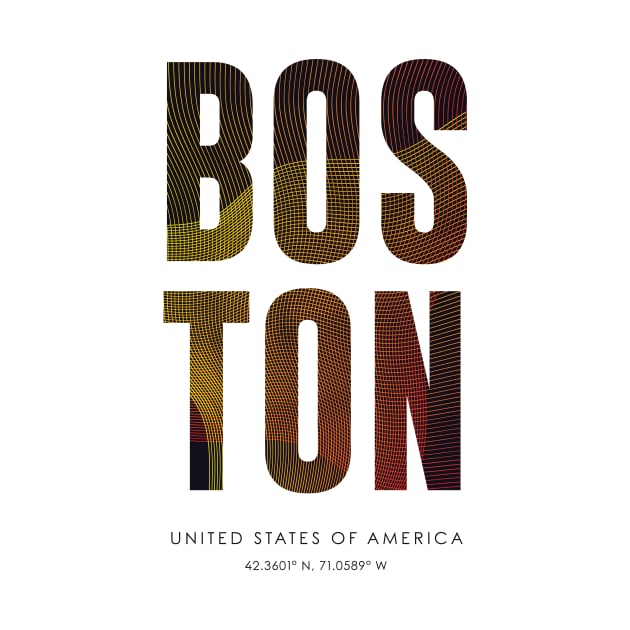 Boston City typography by StudioGrafiikka