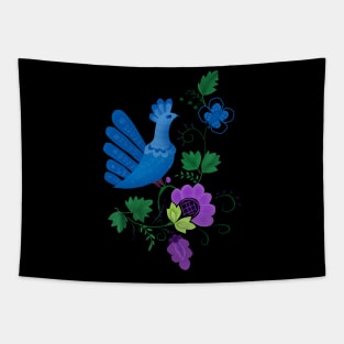 uncommon peacock design Tapestry