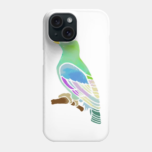 Watercolor Rainbow Cockatoo Phone Case by KeeganCreations