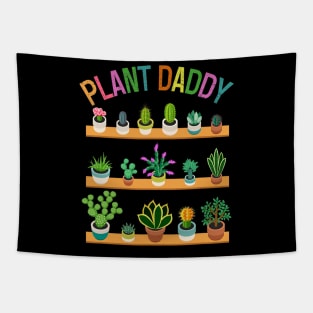 Plant Daddy Succulents Dad Gardener Gardening Fathers Day Tapestry