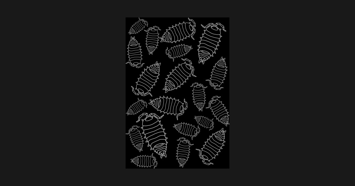 Isopod pattern - Isopod - T-Shirt | TeePublic