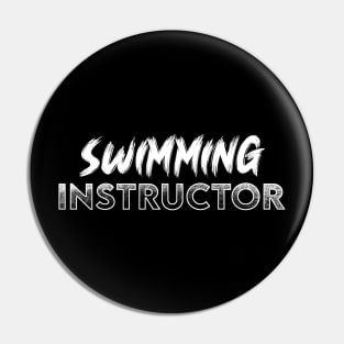 Swimming Instructor Pin