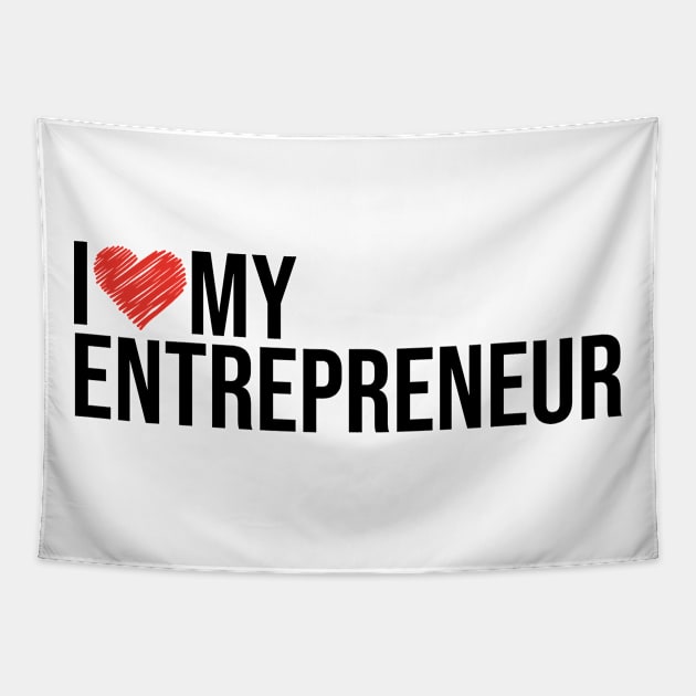 Entrepreneur wife husband gifts for her Tapestry by NeedsFulfilled