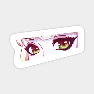 Anime Eyes (red) Magnet