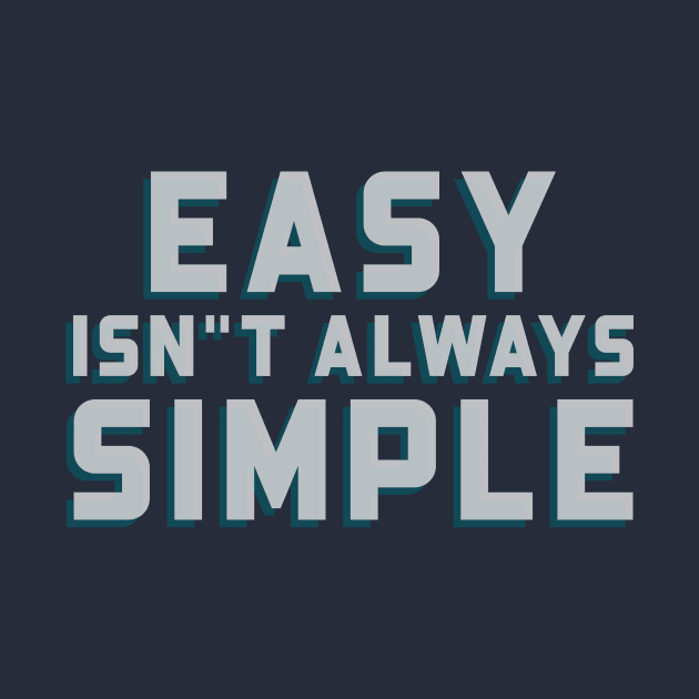 Star Wars Clone Wars Motivational Quote Easy Isn't Always Simple by Carley Creative Designs