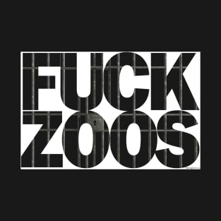 FUCK ZOOS - Prison Bars T-Shirt