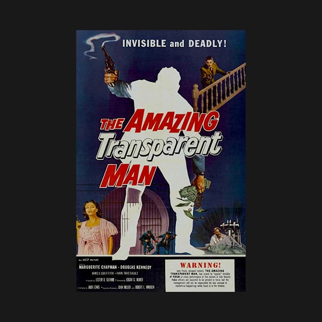 The Amazing Transparent Man (1960) Poster 3 by FilmCave