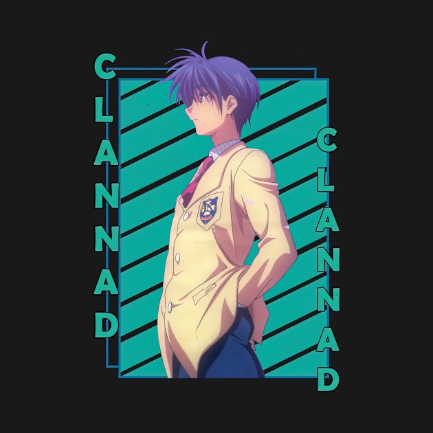 Tomoya Okazaki Clannad Kuranado Anime by RhysDawson