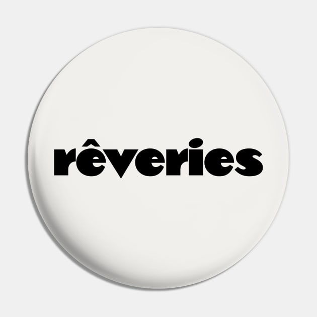 Reveries (black) Pin by Belcordi