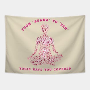 From 'Asana' to 'Zen', Yogis Have You Covered Yoga Tapestry