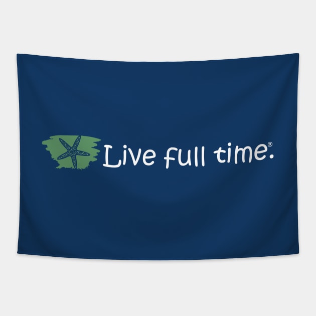 Live Full Time - Starfish Tapestry by LiveFullTime