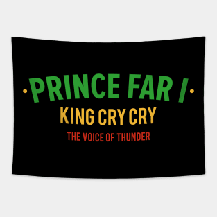 Reggae Royalty: Prince Far I - The King of Cry Cry Tapestry