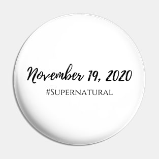 november 19, 2020 supernatural finale Pin