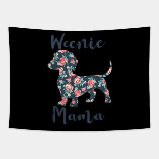 Dachshund  Weenie Mama Weiner Dog Mom  Women Tapestry