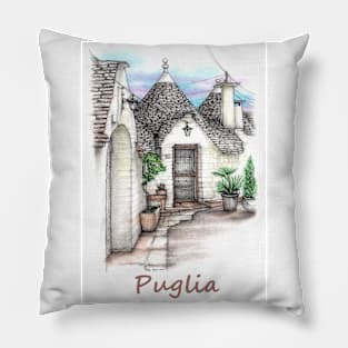 Puglia, Alberobello-BA (Italy) Pillow