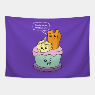 Birthday Cheese Cake Tapestry