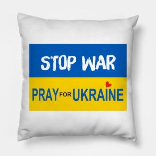 Pray For Ukraine Pillow